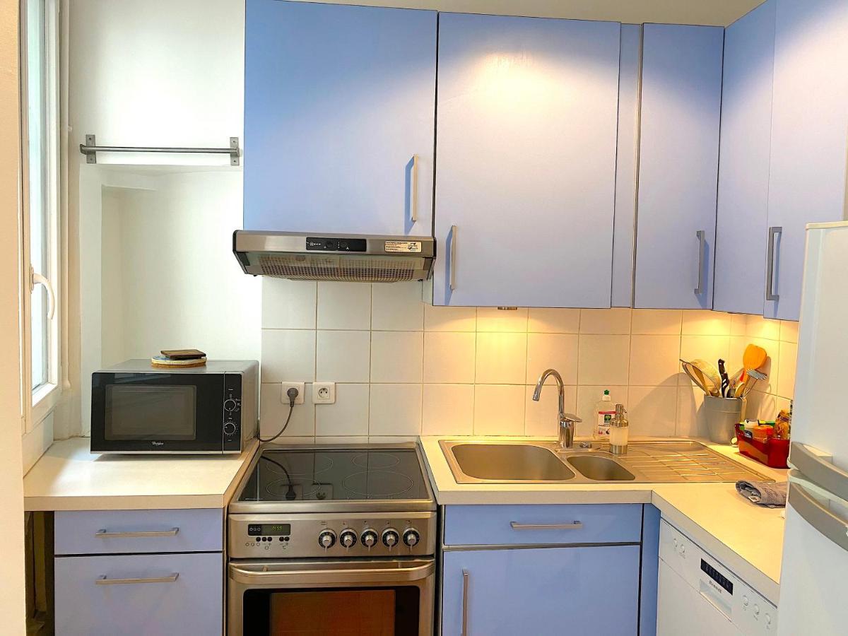 Real Parisian Apartment With 2 Bedrooms And Ac Ngoại thất bức ảnh